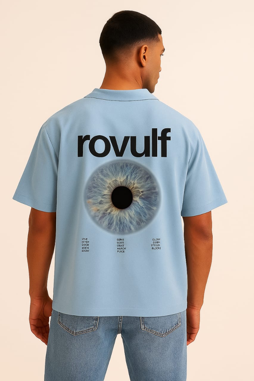 EYE THEORY Men Oversized Shirt