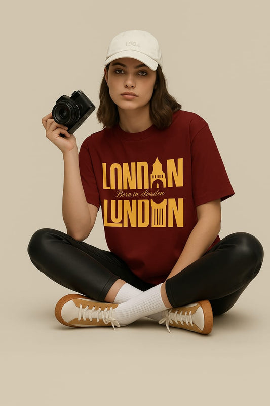 LONDON BORN Basic T-Shirt