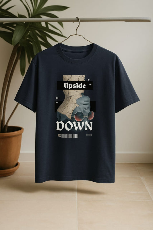 UPSIDE DOWN Women Basic T-Shirt